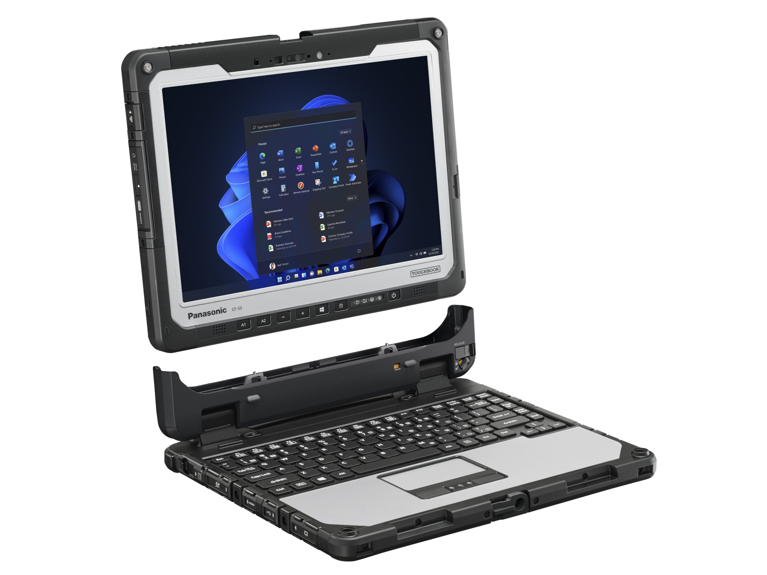 PANASONIC TOUGHBOOK 33 Mk2 2-IN-1 Detachable - i5, 16GB/512GB (UK) - obrazek 8