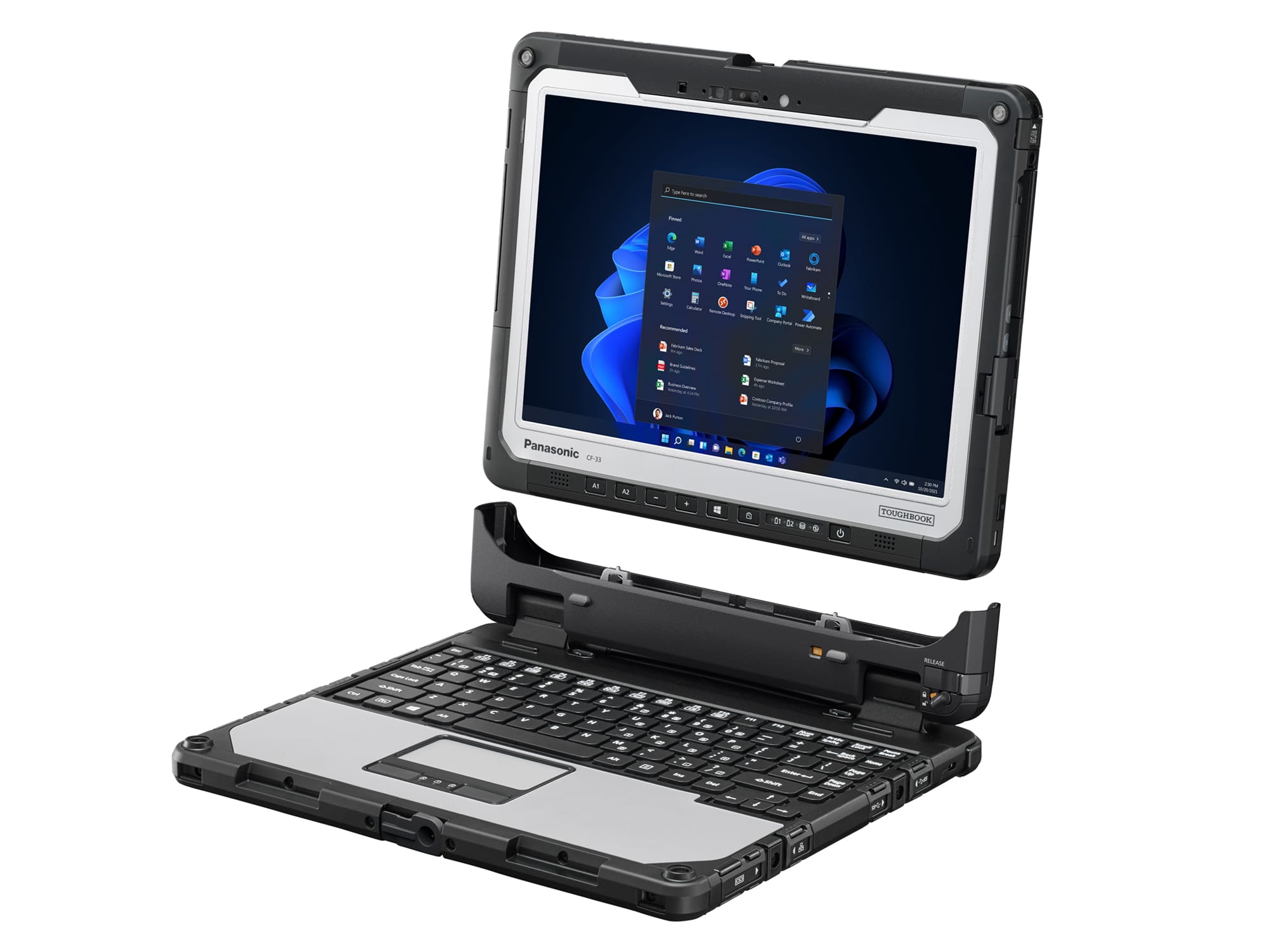 PANASONIC TOUGHBOOK 33 Mk2 2-IN-1 Detachable - i5, 16GB/512GB (UK)